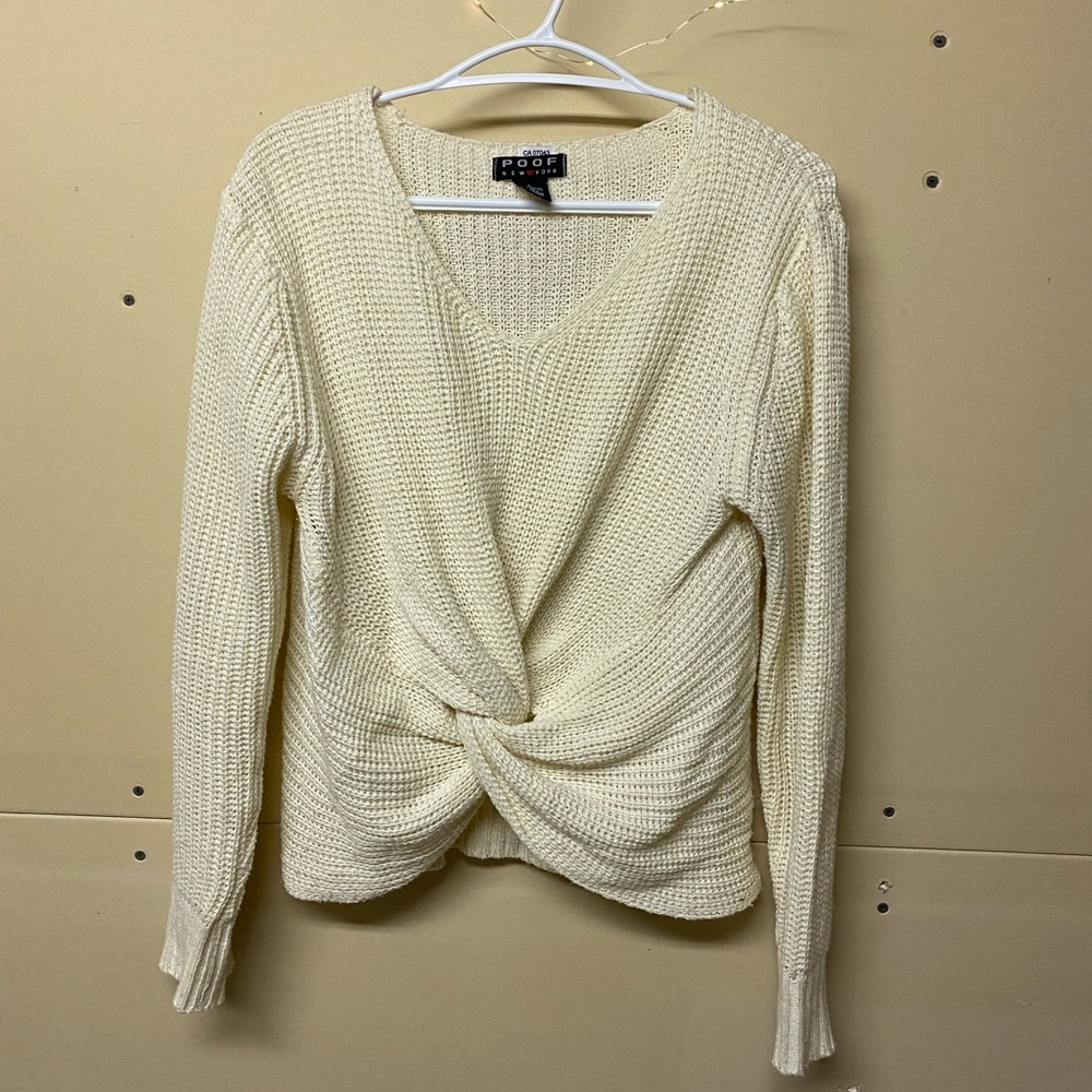 2/$30⚡️- SWEATER | Women’s Poof sweater size large